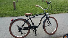 Mestsky retro bicykel