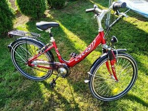 hliníkový bicykel 24"