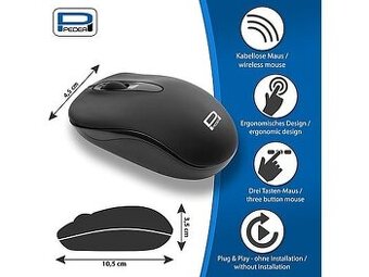 Pedea Kabellose USB Maus TREND (Myška do PC)