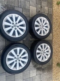 Disky opel astra j r17 roztec diskov 5x115