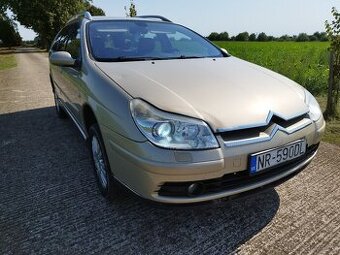 Citroen C 5 kombi 1,6 HDI diesel ťažné klima
