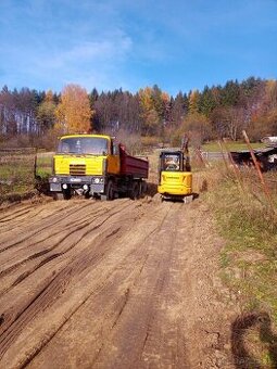 Zemné a výkopové práce, autodoprava