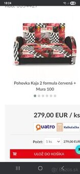 Detská rozkladacia pohovka