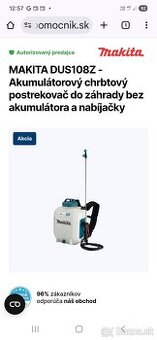 Postrekovač makita
