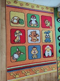 Koberec detský  , detský koberec zvieratká