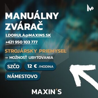 Získaj istotu a stabilitu ako zvárač CO₂ v Námestove (P123)