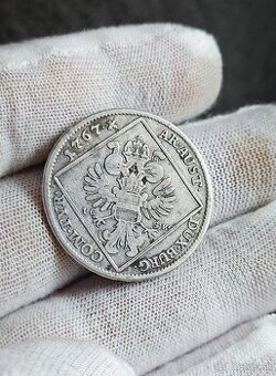 30 Kreuzer 1767 IC SK, Viedeň, Mária Terézia