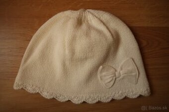 Dievčenská biela čiapka NEXT 86 NOVÁ