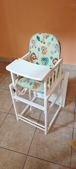 Jedálenská stolička 2v1