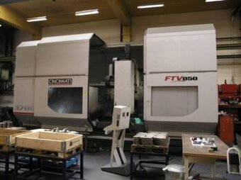 Použité obráběcí centrum, model Cincinnati FTV 850, 2002