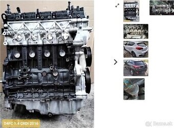 predám MOTOR D4FC 1.4 CRDI 2016 HYUNDAI KIA  MOTOR D4FC KIA