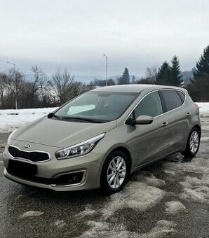 KIA CEED,1.6I,2/2017,110 000KM,BENZÍN,KUPOVANÁ NA SLOVENSKU