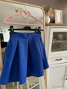 Nádherná modrá sukňa UNI - 1