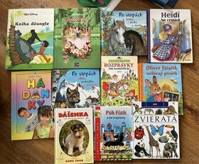 Detské knižky za symbolickú cenu ako nové