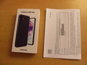 Samsung Galaxy A55 5G -256 GB - CELKOM NOVÝ-rezervovane