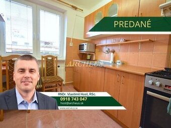 PREDANÉ / EXKLUZÍVNE / 2 IZBOVÝ TEHLOVÝ BYT, SPIŠSKÁ BELÁ