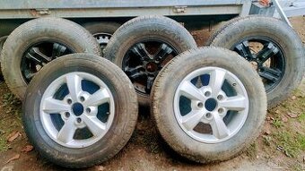 16" Hlinikove disky vratane pneumatik z KIA Sorento 2002-20