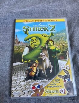 Shrek 3D + Shrek 2 (DVD, 2001) – BONUS: 3× 3D