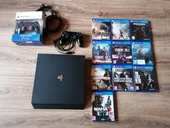 Predám Ps4 Pro 1TB Black
