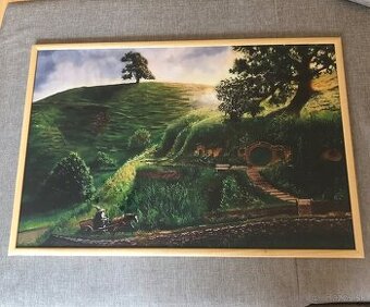 Obraz na plátne Pán prsteňov 75x55cm