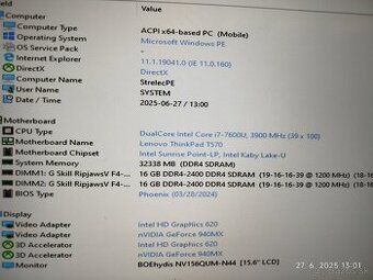 Predam Lenovo ThinkPad T570