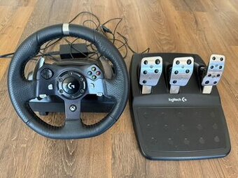 Predám herný volant Logitech G920 – TOP stav – 160 €