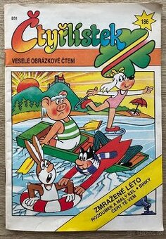 Komiks Čtyřlístek 186 za 2EUR
