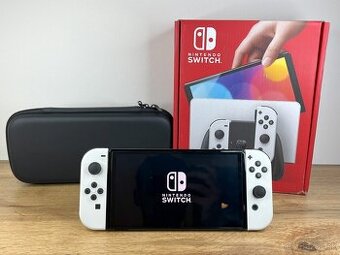 Nintendo Switch Oled White + záruka
