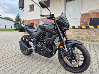 Prodám Yamaha MT-03 , r. v. 2023, verze s ABS, ČR, 425km