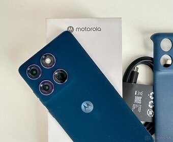 Motorola Edge 60 8GB/ 256GB, modry, TOP STAV, ZARUKA