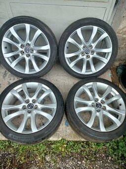 ☀️alu disky orig. Mazda 5x114,3 R19 pneu 225/45 R19 5mm