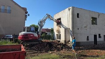 Búracie demolačné a zemné práce