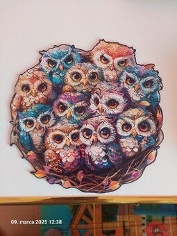 Wooden puzzle  sovicky