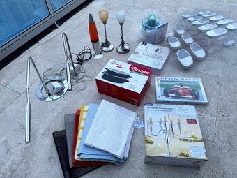 MEGA Balík (74ks) - LAMPA, PEKÁČ, ZRKADLO, PUZZLE, IKEA