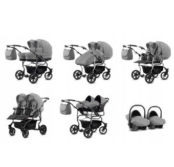 Kočík pre dvojičky