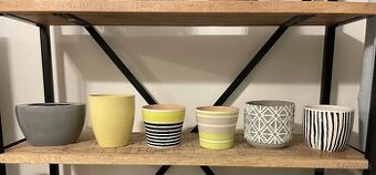 keramické kvetináče