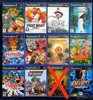 Playstation 2 hry PS2.