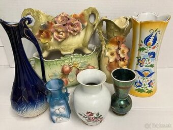 Krásne staré vázy na predaj