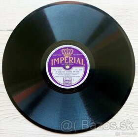 IMPERIAL - šelaková gramodeska z roku 1929