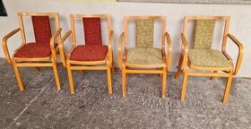 dizajnové stoličky Ton 80 te roky - 1