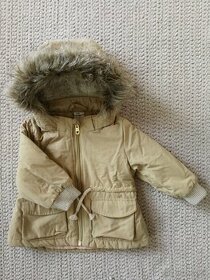 Zimná bunda pre dievčatko H&M veľ. 68