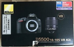 Nikon D5500 + 18-105 VR