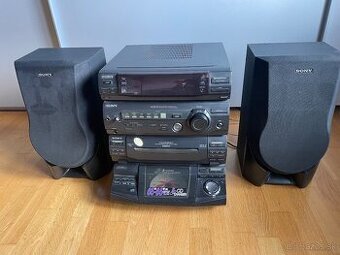 Veža Sony XB3 5X CD rádio aux DJ mix