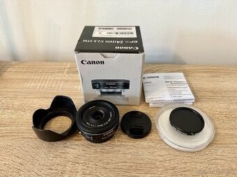Canon EF-S 24mm f/2.8 STM + HOYA ND variabilny filter +clona