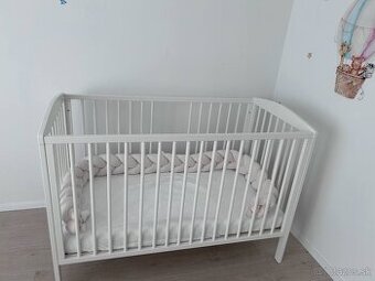 Predam detskú postieľku 120/60 s matracom