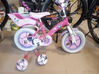 detsky bicykel minnie mouse 12"