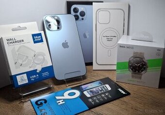 IPhone 13 Pro Max 128GB Pacific Blue-BAT.100%-HODINKY ZADA