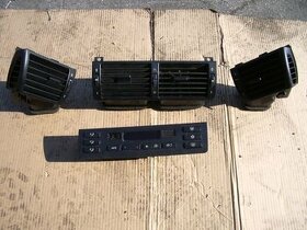 bmw e46 naduchy palubnej dosky mriezky ventilatora -
