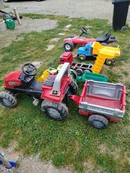 Detský slapaci traktor formula