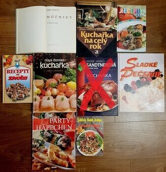Kuchárske knihy : Múčniky, Recepty, Pečenie, Čína,.....
